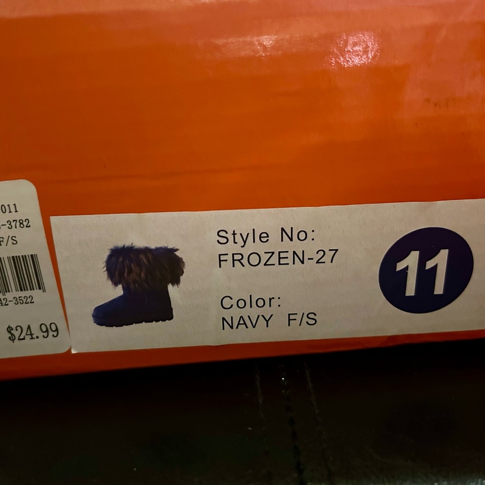 Rainbow Blue and Brown Ankle Boots - Picture 7 of 7